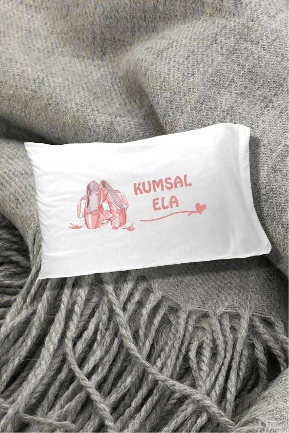 Bale Patiği Pudra Pamuklu 30x45 cm Yastık Kılıfı ürün görseli 1
