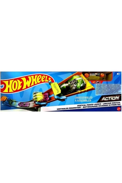 Fırlatma Rampası Hotwheels Action Set Akrobasi Atlayış Pisti Oyuncak Araba Atlatma Seti ürün görseli 1
