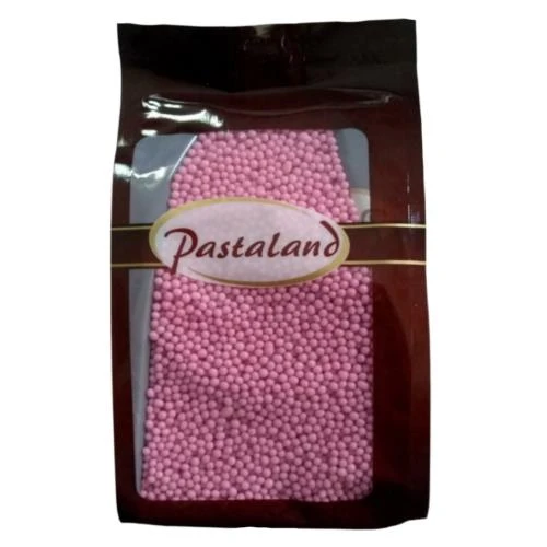 PASTALAND  PASTA SÜSÜ BONCUK PEMBE 1 KG ürün görseli 1