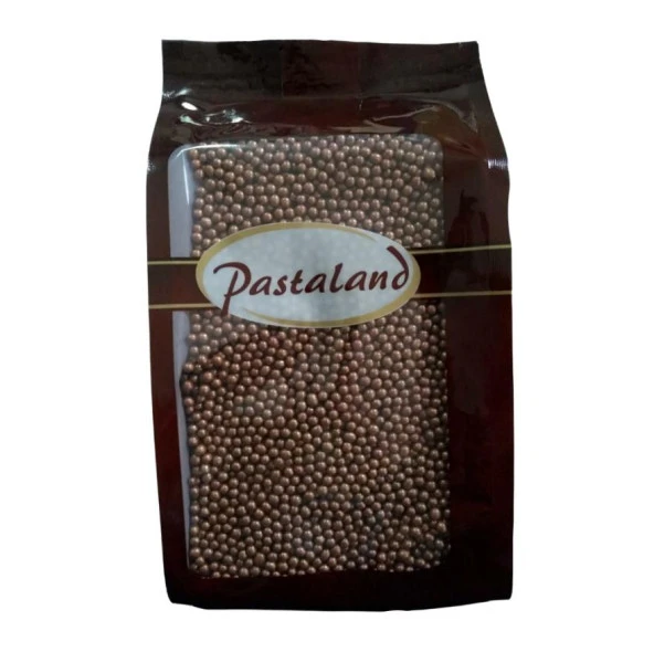 PASTALAND  PASTA SÜSÜ BONCUK BRONZ 1 KG ürün görseli 1