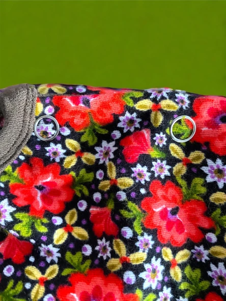 Flower Power Bebek Tulumu - Resim 7