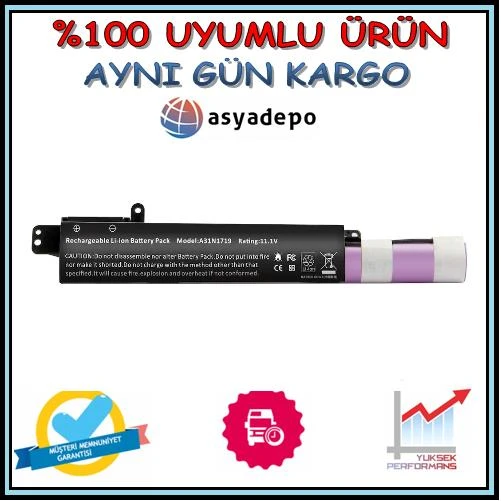Asus X407UB Batarya Pil ürün görseli 1