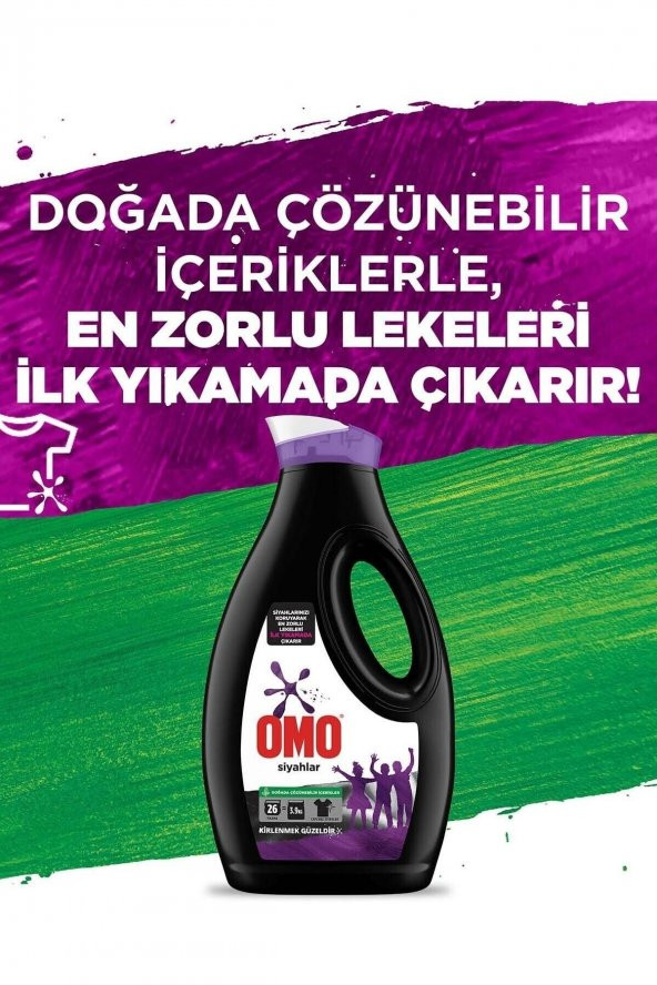 OMO SIVI 1690 ML BLACK - Resim 4