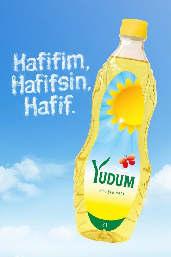 YUDUM AYÇİÇEK YAĞ(PET)2LT - Resim 2