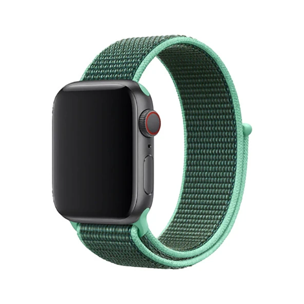 E2M APPLE WATCH 42-44MM KRD-03 HASIR YESIL KORDO ürün görseli 1