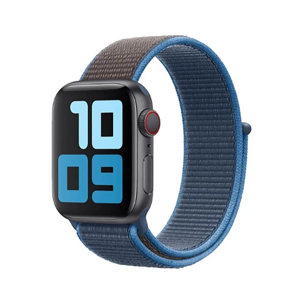 E2M APPLE WATCH 42-44MM KRD-03 HASIR DENİZ MAVİSİ ürün görseli 1