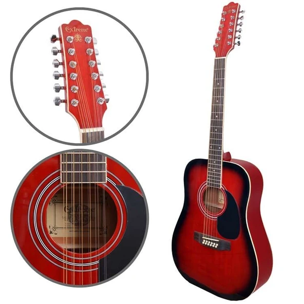 Gitar Akustik Extreme XA12RB - Resim 5