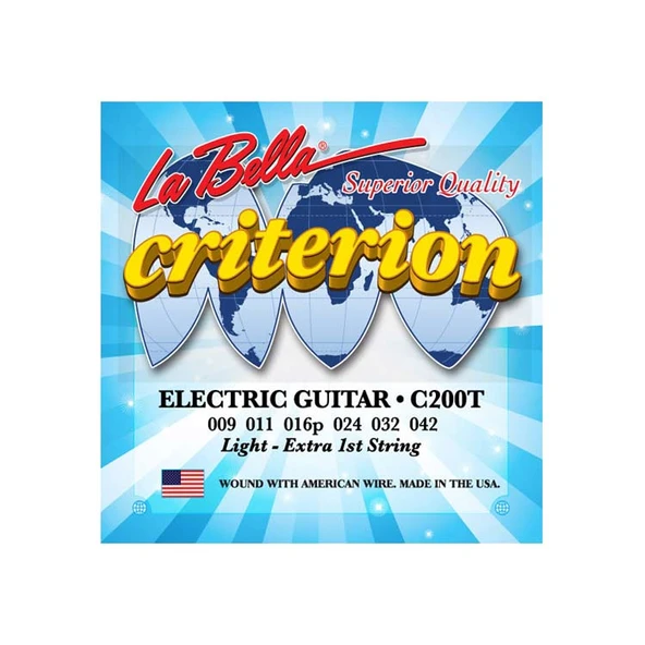 Gitar Aksesuar Elektro Tel Labella LB-C200T 09 ürün görseli 1