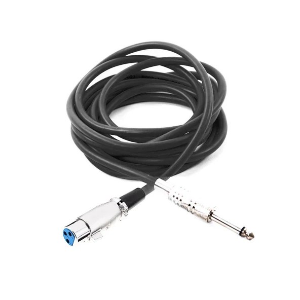 Kablo Mikrofon Pro 5 Metre Siyah KJM5BK - Resim 4