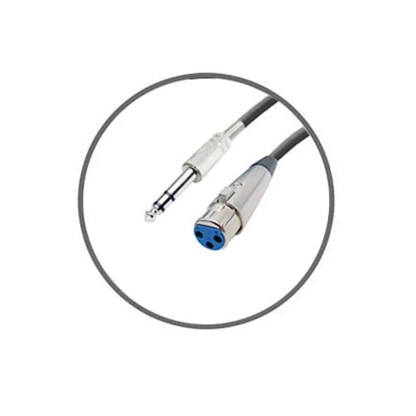 Kablo Mikrofon Pro 5 Metre Siyah KJM5BK - Resim 5