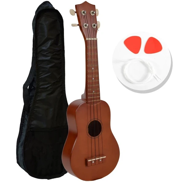 Soprano Ukulele Öğrenme Seti KA325BRN ürün görseli 1