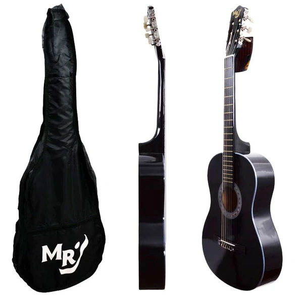 GİTAR KLASİK MANUEL RAYMOND MRC275BK (KILIF HEDİYE) ürün görseli 1