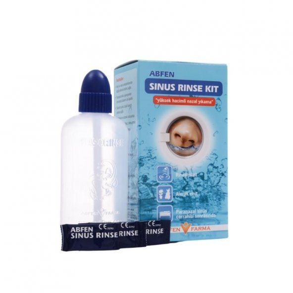Abfen Sinus Rinse Kit Yüksek Hacimli Nazal Yıkama ürün görseli 1