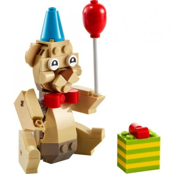 LEGO Creator 30582 Birthday Bear (80 Parça) - Resim 2