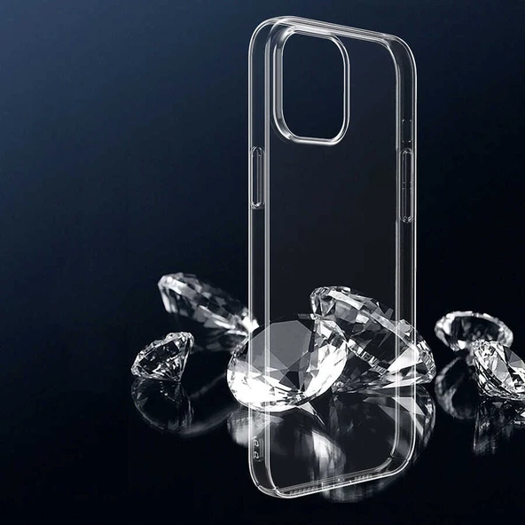 Apple iPhone 12 Kılıf Zore Droga Şeffaf Kılıf - Resim 3