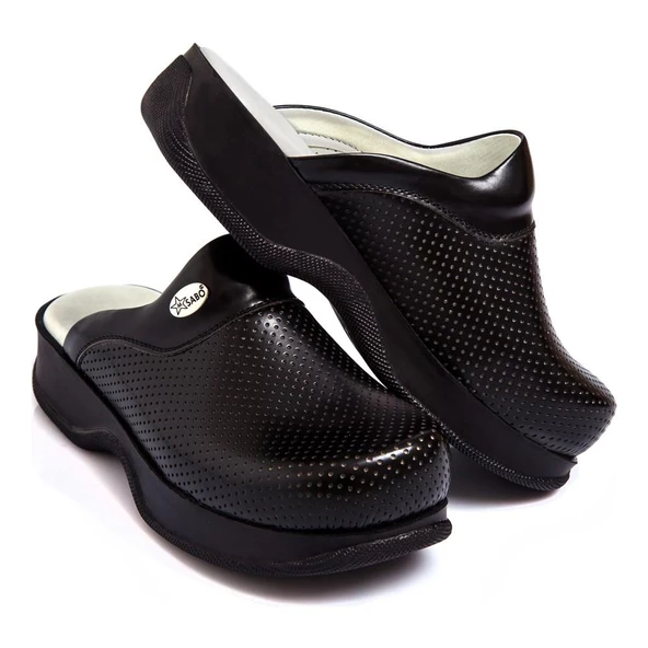 Makara Unisex Ortopedik Terlik Siyah ürün görseli 1
