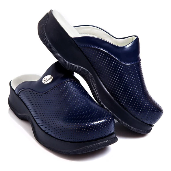 Makara Unisex Ortopedik Terlik Lacivert ürün görseli 1