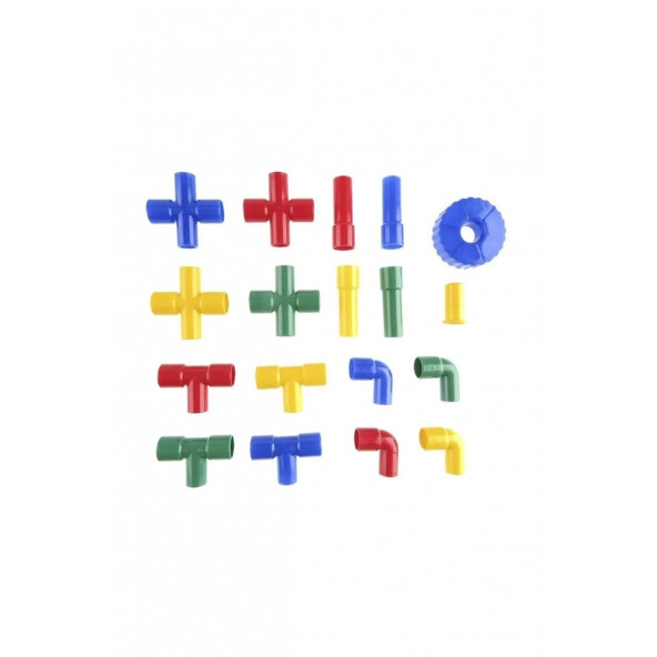 Tekerlekli Boru Lego - Resim 2