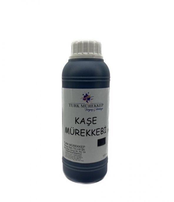 Kaşe Mürekkebi 500 ml Siyah ürün görseli 1