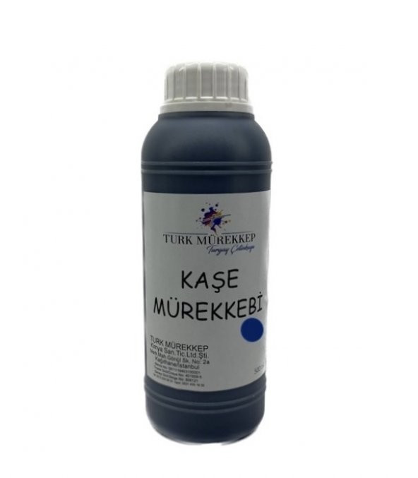 Kaşe Mürekkebi 500 ml Mavi ürün görseli 1
