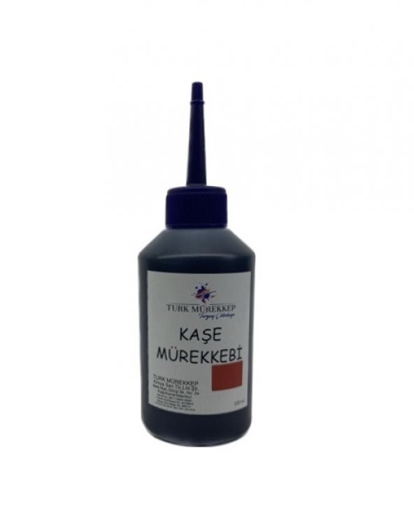 Kaşe Mürekkebi 100 ml Kırmızı ürün görseli 1