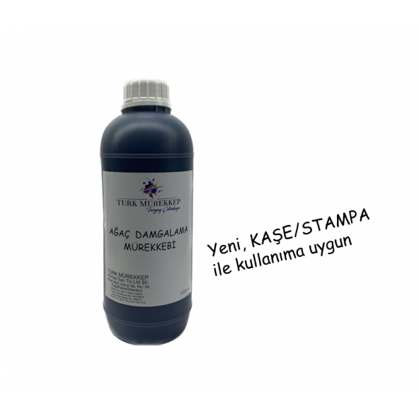 Ağaç Damgalama / Markalama Mürekkebi Siyah 1000 ml. ürün görseli 1