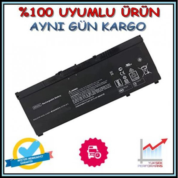 Hp Omen 15-CE007TX Batarya Pil ürün görseli 1