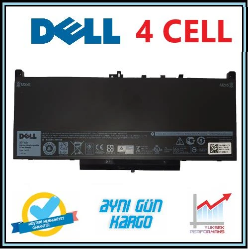 Dell N001LE727012EMEA_WIN Batarya Pil Orjinal ürün görseli 1