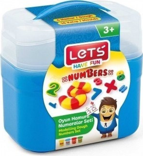 Lets Oyun Hamuru Numaralar Seti ürün görseli 1
