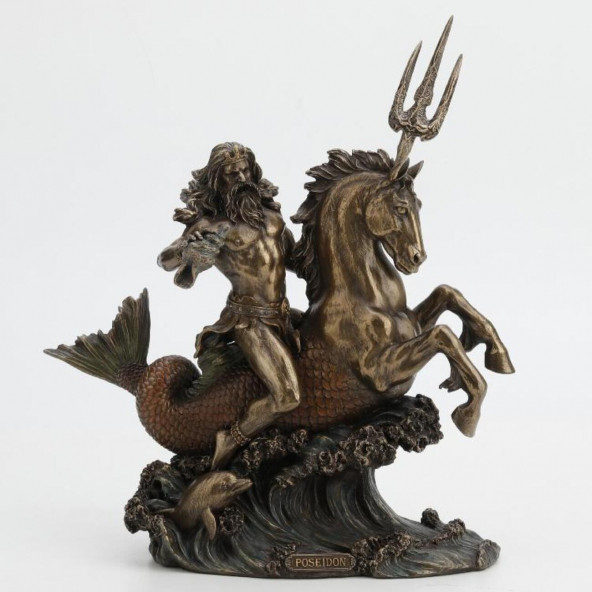 VERONESE BİBLOLAR - Wise Mitoloji & Tarih-AT ÜSTÜNDE POSEIDON-23,512,527 CM-jWU76939A4 ürün görseli 1
