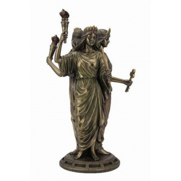 VERONESE BİBLOLAR - Wise Mitoloji & Tarih-HECATE BÜYÜ TANRIÇASI-18-14-30 CM-jWU76641A4 ürün görseli 1