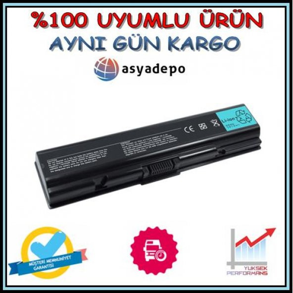 Toshiba Satellite L300-11H Batarya Pil ürün görseli 1