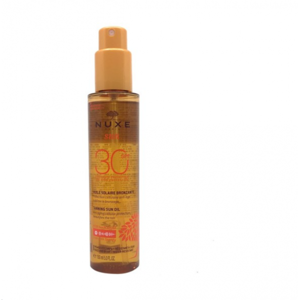 Nuxe Huile Solaire Bronzlaştırıcı Yüz ve Vücut Yağı SPF30 150 ml ürün görseli 1
