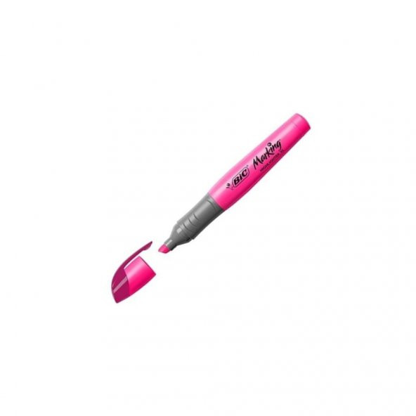 Bic Kalem Tipi Yuvarlak Gövde Fosforlu Kalem Pembe ürün görseli 1