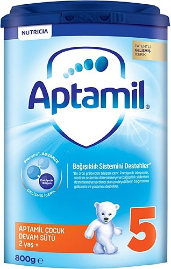 Aptamil 5 Akıllı Kutu Çocuk Devam Sütü 2+ Yaş 800 G ürün görseli 1
