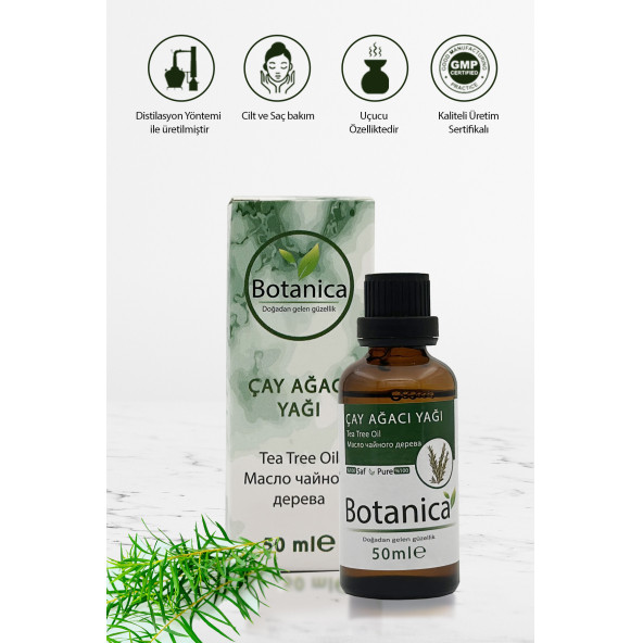 Çay Ağacı Yağı  50ml - Resim 3