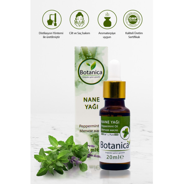 Botanica  Nane Yağı 20 ml - Resim 2