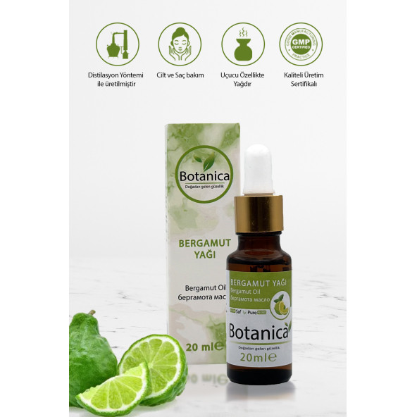 Botanica  Bergamot Yağı 20 ml - Resim 2