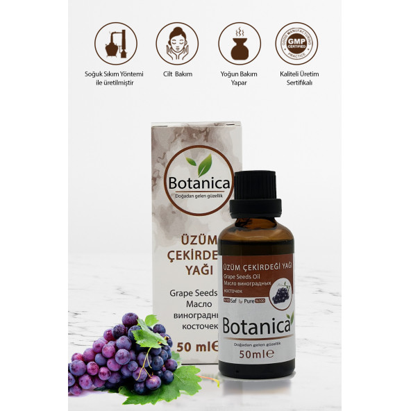 Üzüm Çekirdeği Yağı  50ml - Resim 3