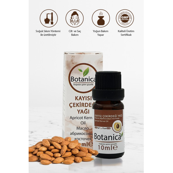 Kayısı Çekirdeği Yağı 10ml - Resim 3