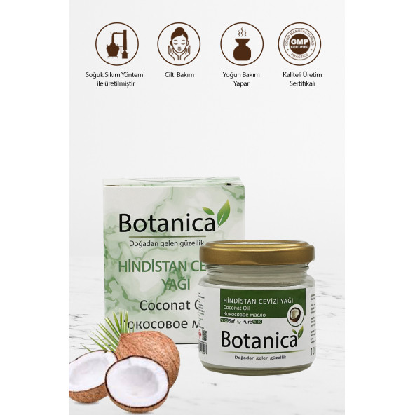 Botanica  Hindistan Cevizi Yağı 100 ml ürün görseli 1
