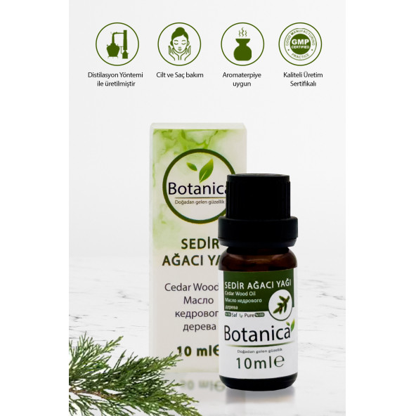 Botanica Sedir Ağacı Yağı 10 Ml - Resim 2