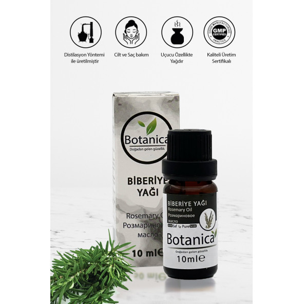 Biberiye Yağı 100 Saf 10ml - Resim 3