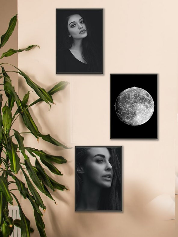BNC DESIGN Kişiye Özel Gökyüzü Yıldız Haritası Hediye Tablo Spotify Kodlu Doğum Haritası ürün görseli 1