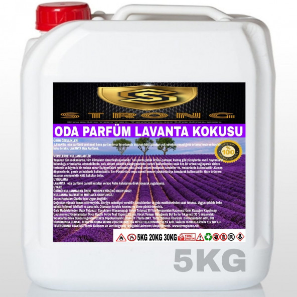 STRONG ODA PARFÜM LAVANTA 5KG ürün görseli 1