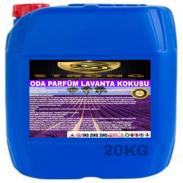 STRONG ODA PARFÜM LAVANTA 20KG ürün görseli 1