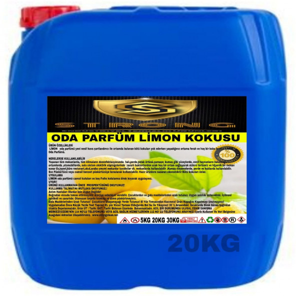 STRONG ODA PARFÜM LİMON 20KG ürün görseli 1