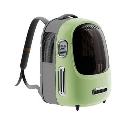 Petkit Breezy 2 Evcil Hayvan Çantası Yeşil (Petkit Türkiye Garantili) ürün görseli 1