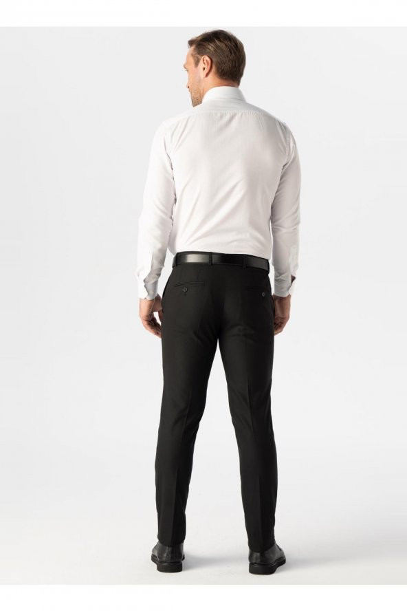 Normal Bel Normal Paça Slim Fit Siyah Erkek Pantolon Pn1014400295 ürün görseli 1