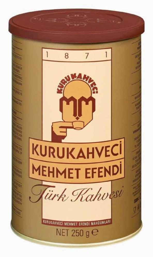 Kurukahveci Mehmet Efendi Türk Kahvesi 250 gr ürün görseli 1